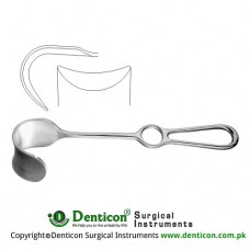 Fritsch Retractor Stainless Steel, 25 cm - 9 3/4" Blade Size 43 x 51 mm